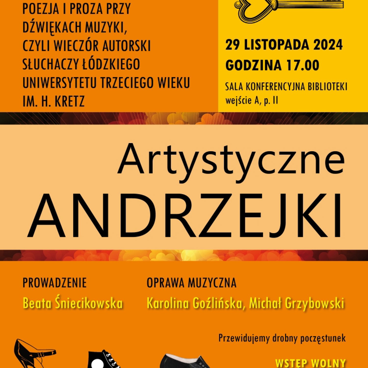 Artystyczne Andrzejki w Wojewódzkiej Bibliotece Publicznej w Łodzi